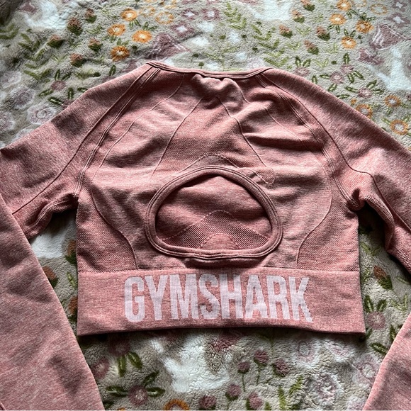 🌸Gymshark Flex Cropped Athletic Top - Picture 7 of 8